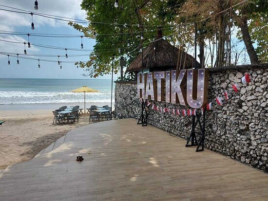 Hatiku restaurant on Jimbaran Beach